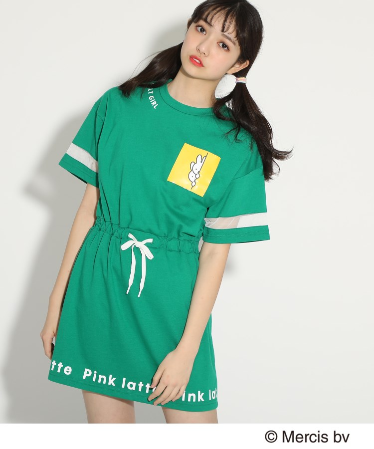 Dick Bruna ウエストシャーリングワンピース 品番 Wrdw Pink Latte ピンクラテ のキッズファッション通販 Shoplist ショップリスト