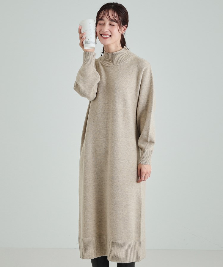 ふわふわ柔らか ハイネック ロングニットワンピース [品番：WRDW0212446]｜SHOO・LA・RUE（シューラルー）のレディースファッション通販｜SHOPLIST（ショップリスト）