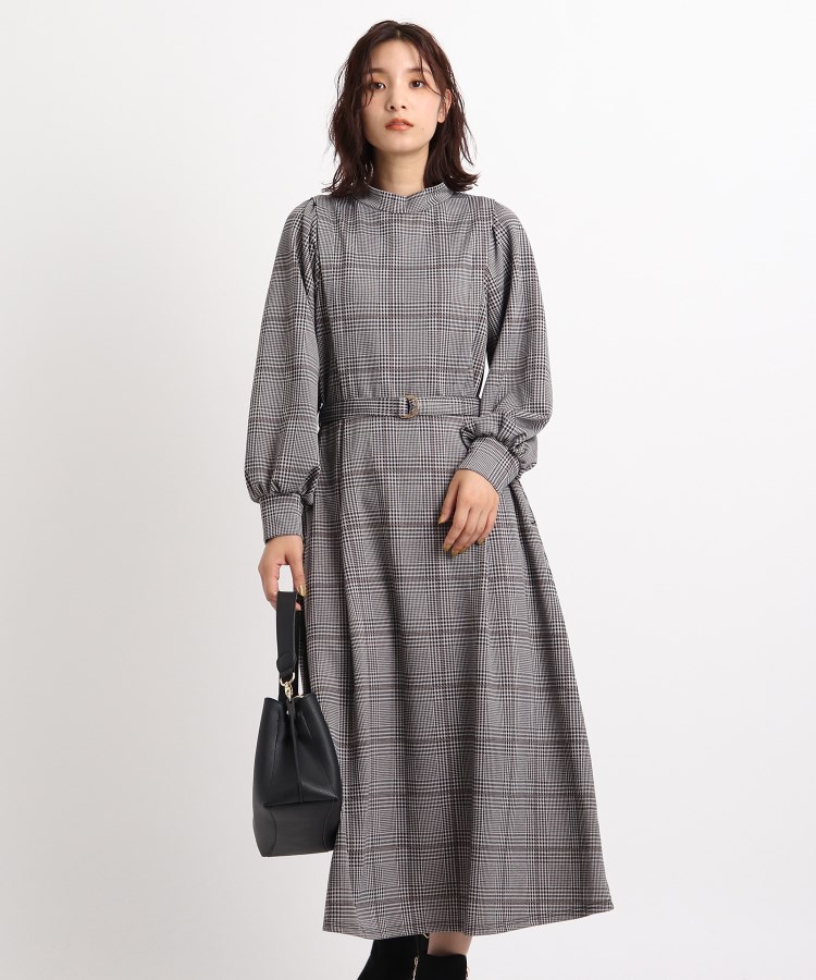 S 3l チェックジャカードワンピース 品番 Wrdw Grove グローブ のレディースファッション通販 毎日送料無料 Shoplist ショップリスト