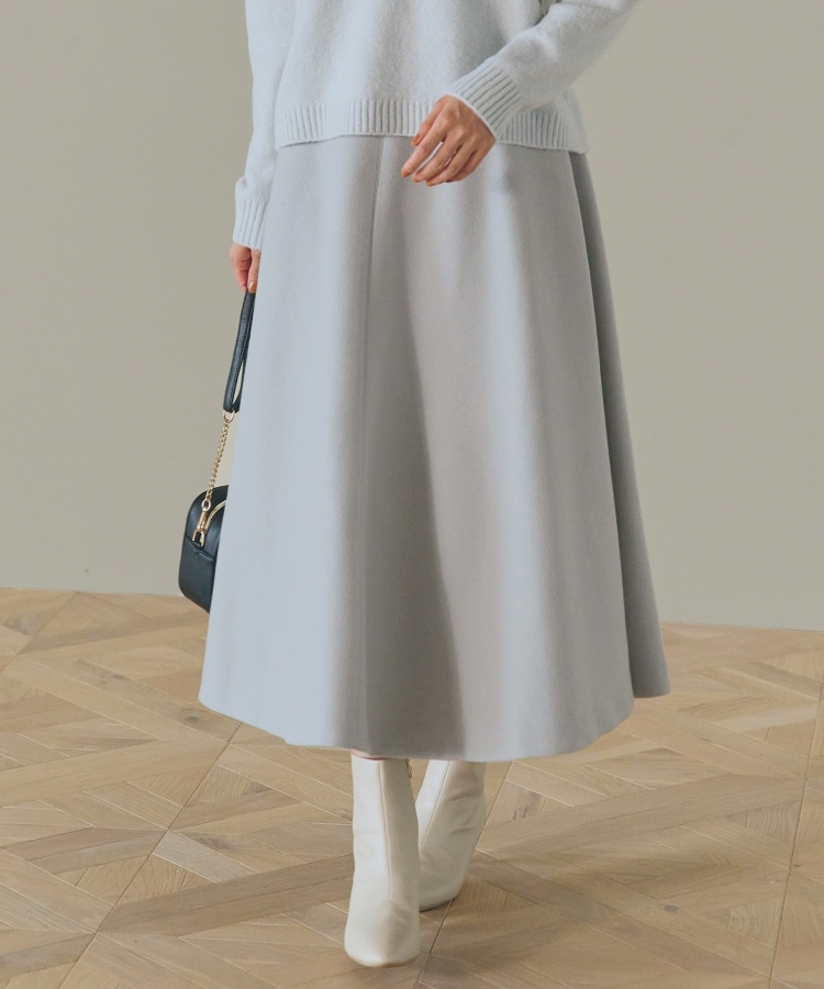 ジャージメルトンフレアスカート[品番：WRDW0212102]｜grove（グローブ）のレディースファッション通販｜SHOPLIST（ショップリスト）