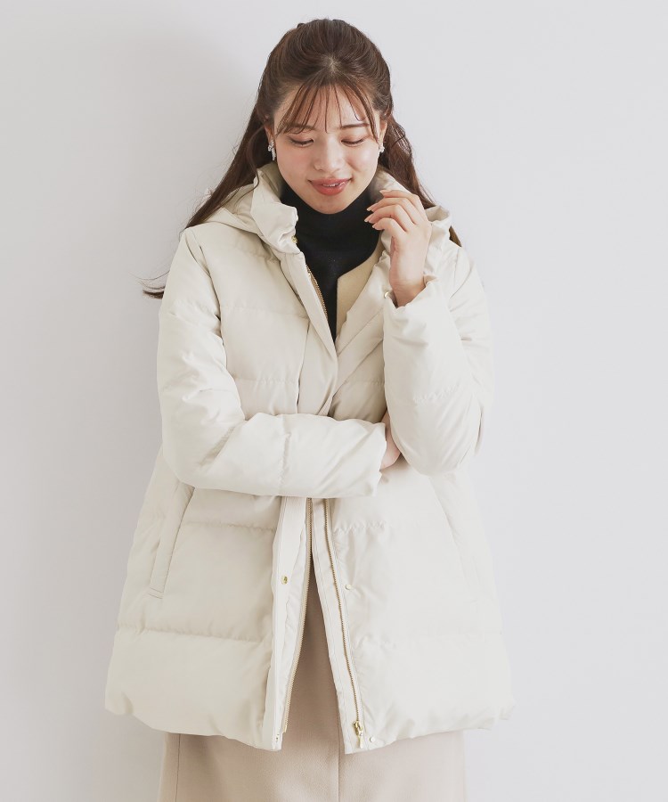 河田ダウン ドロストミドルコート [品番：WRDW0212301]｜index（インデックス）のレディースファッション通販｜SHOPLIST（ショップリスト）