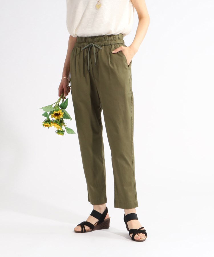 ピンク(072)】【SS-3L/美脚シルエット】綿イージーテーパードパンツ[品番：WRDW0157866]｜SHOO・LA・RUE（シューラルー ）のレディースファッション通販｜SHOPLIST（ショップリスト）