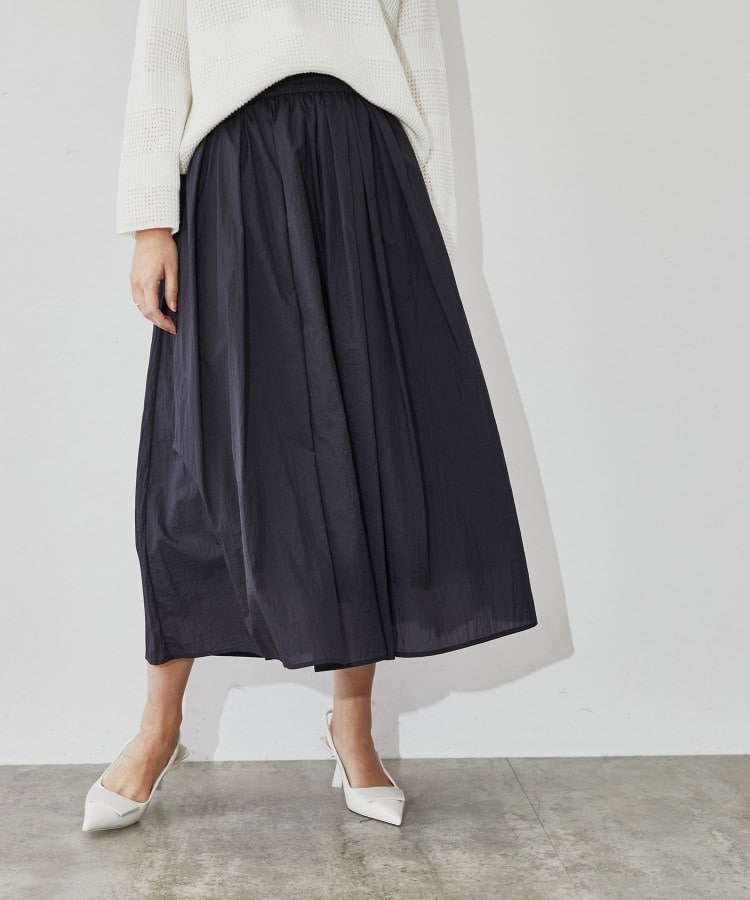 シアーギャザー フレアスカート [品番：WRDW0214792]｜cloenc（クロエンス）のレディースファッション通販｜SHOPLIST（ショップリスト）