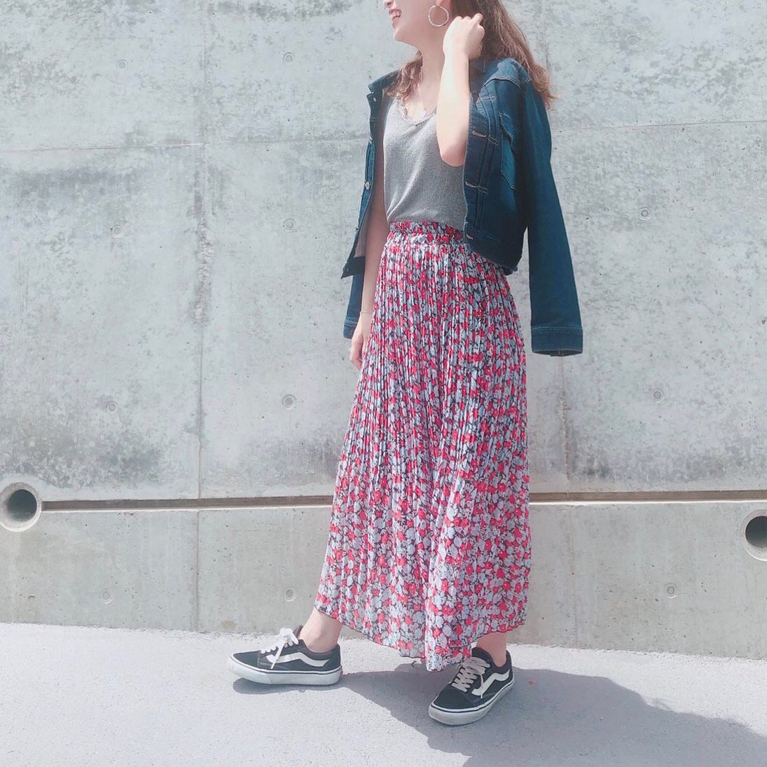 SHEENA のプリーツスカートを使ったshoplist_officialのコーディネート(2718) | ファッション通販のSHOPLIST